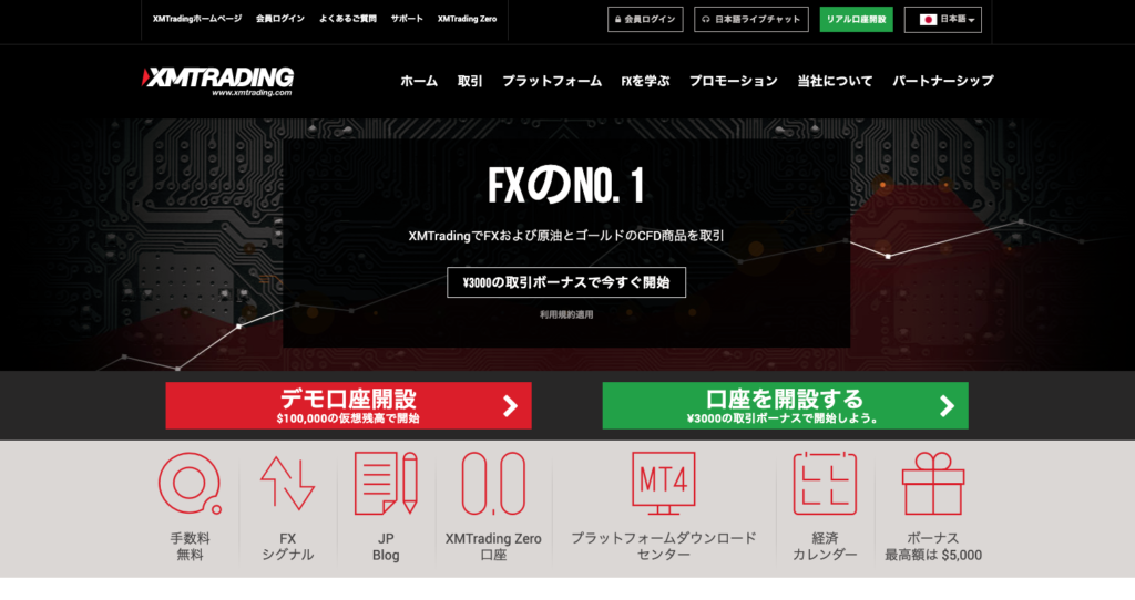 おすすめ優良海外FX業者「XM Trading」